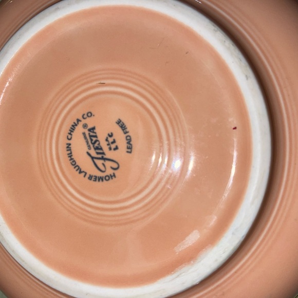 Fiesta-ware Retired Rose Discontinued creamer - Picture 5 of 6